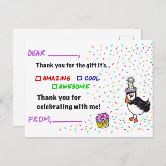 Ansichtkaart Briefkaart (Voorkant / Achterkant)