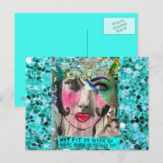 Ansichtkaart Briefkaart (Voorkant / Achterkant)