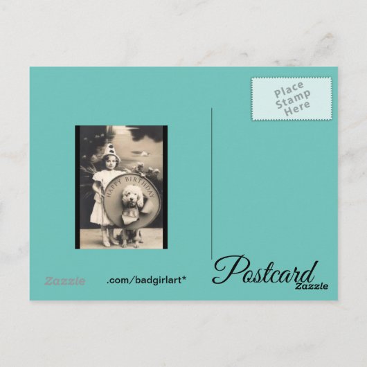 ANSICHTKAART- BRIEFKAART (Achterkant)