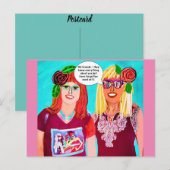 Ansichtkaart Briefkaart (Voorkant / Achterkant)