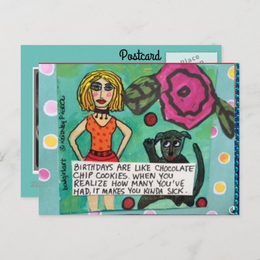 Ansichtkaart Briefkaart (Voorkant / Achterkant)