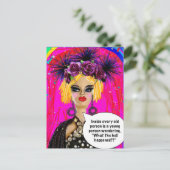 ANSICHTKAART BRIEFKAART (Staand voorkant)