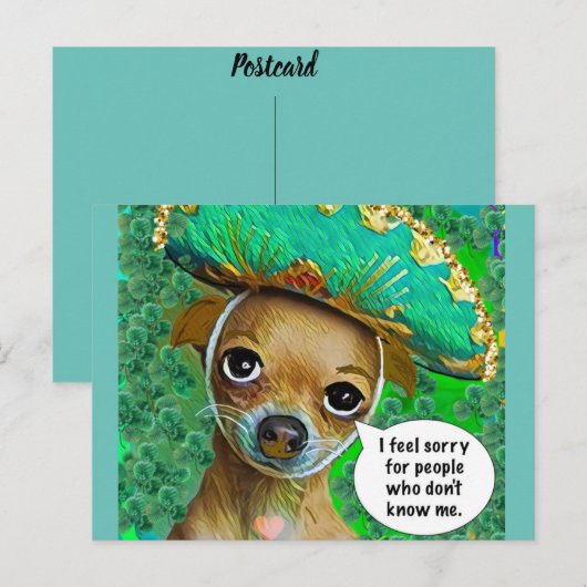 Ansichtkaart Briefkaart (Voorkant / Achterkant)