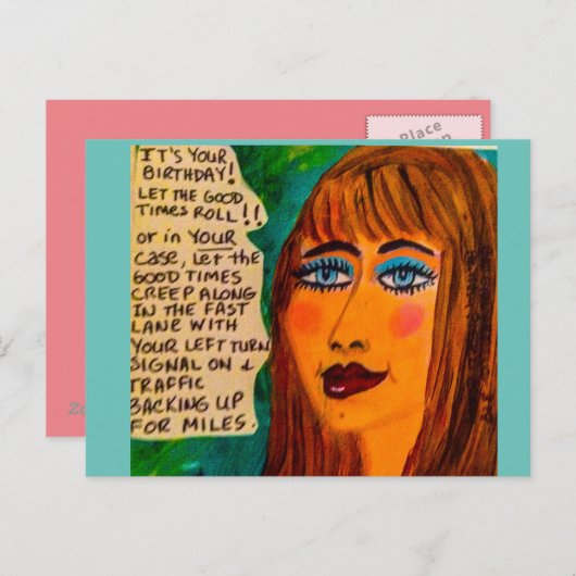 Ansichtkaart Briefkaart (Voorkant / Achterkant)