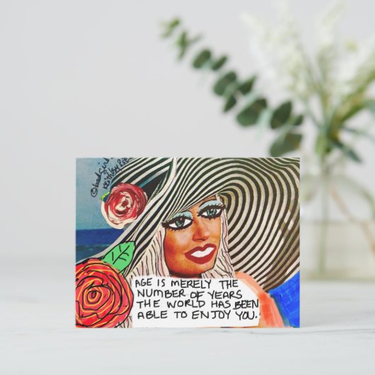 Ansichtkaart Briefkaart (Staand voorkant)