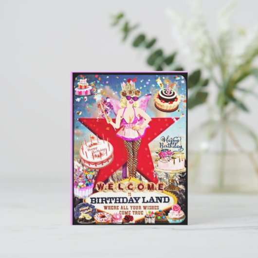 ANSICHTKAART BRIEFKAART (Staand voorkant)