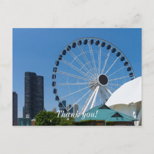 Ansichtkaart Centennial Ferris Wheel Bedankt Briefkaart
