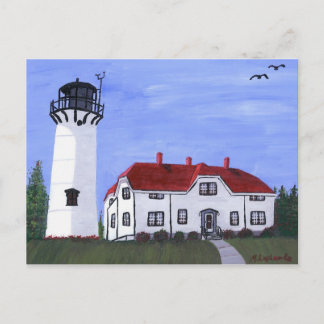 Ansichtkaart, Chatham Light van M. Laplante Briefkaart