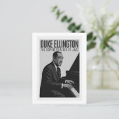 Ansichtkaart Duke Ellington - Jazz Piano Vintage  Briefkaart (Staand voorkant)