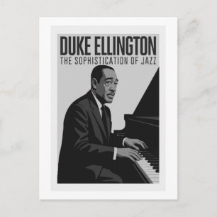 Ansichtkaart Duke Ellington - Jazz Piano Vintage  Briefkaart