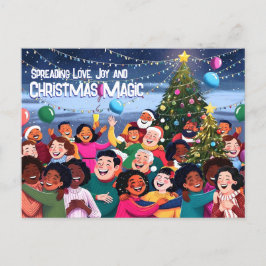 Ansichtkaart Feestdagenkaart