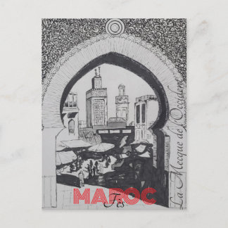 Ansichtkaart Fès Marokko Briefkaart