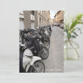 Ansichtkaart - Florence, Italië Bedankkaart (Staand voorkant)