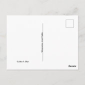 Ansichtkaart - Gaat vissen Briefkaart (Achterkant)