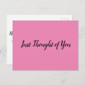 Ansichtkaart - Gedachte: Gefeliciteerd speciale da Briefkaart (Voorkant / Achterkant)