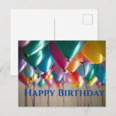 Ansichtkaart Gefeliciteerd met je verjaardag Speci Briefkaart (Voorkant / Achterkant)