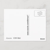 Ansichtkaart - Gele Madeliefjes Afghaans Patroon Briefkaart (Achterkant)