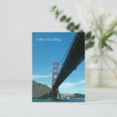 Ansichtkaart - Golden Gate Bridge Briefkaart (Staand voorkant)