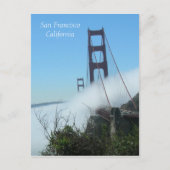 Ansichtkaart - Golden Gate Bridge Briefkaart (Voorkant)