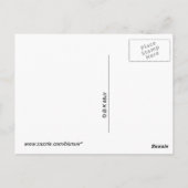 Ansichtkaart - IJzeren zonnebloem in gras Briefkaart (Achterkant)