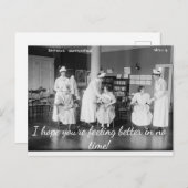 Ansichtkaart 'Ik hoop dat je snel weer beter bent' Briefkaart (Voorkant / Achterkant)