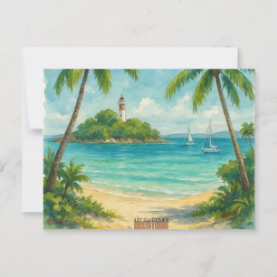 Ansichtkaart Îlet du Gosier – Guadeloupe Briefkaart