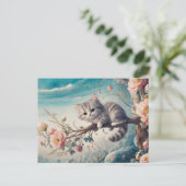 Ansichtkaart Kat Serie 10 05 Briefkaart (Staand voorkant)