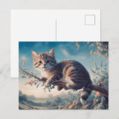 Ansichtkaart Kat Serie 10 07 Briefkaart (Voorkant / Achterkant)