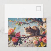 Ansichtkaart Kat Serie 10 08 Briefkaart (Voorkant / Achterkant)
