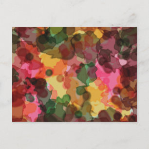 Ansichtkaart, Lente Bloemen, Waterverf Briefkaart