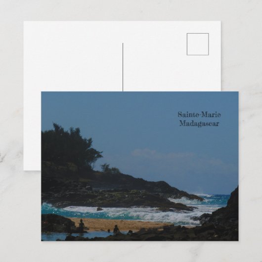 Ansichtkaart Madagaskar Feestdagenkaart (Voorkant / Achterkant)