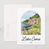 Ansichtkaart Meer van Como Italië Briefkaart (Voorkant / Achterkant)