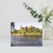 Ansichtkaart met uitzicht op Inverness Castle Briefkaart (Staand voorkant)