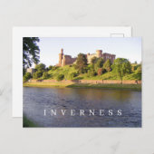 Ansichtkaart met uitzicht op Inverness Castle Briefkaart (Voorkant / Achterkant)
