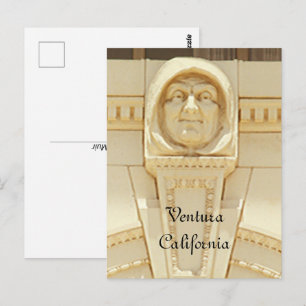 Ansichtkaart - Monnik #2 sluitsteen Briefkaart