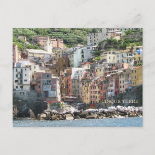 ANSICHTKAART Mooie Schilderachtige Cinque Terre Briefkaart