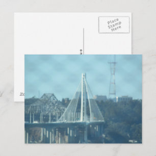 Ansichtkaart - Oakland Bay Bridge-toren Briefkaart
