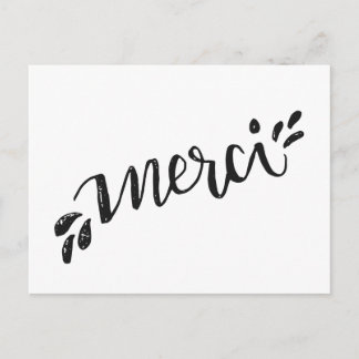 Ansichtkaart om te bedanken briefkaart