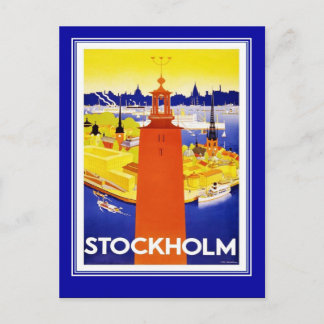 Ansichtkaart Oude Reis Stockholm Briefkaart