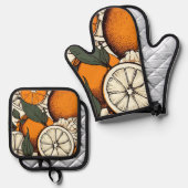 Ansichtkaart Ovenwant & Pannenlap Set (Voorkant / Achterkant)
