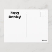 Ansichtkaart - Over de heuvel Briefkaart (Achterkant)