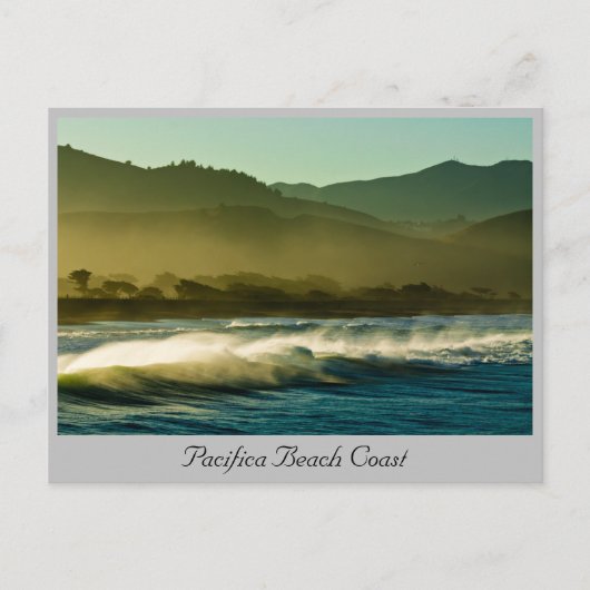 Ansichtkaart Pacifica Ca. zomersonsondergang Briefkaart (Voorkant)