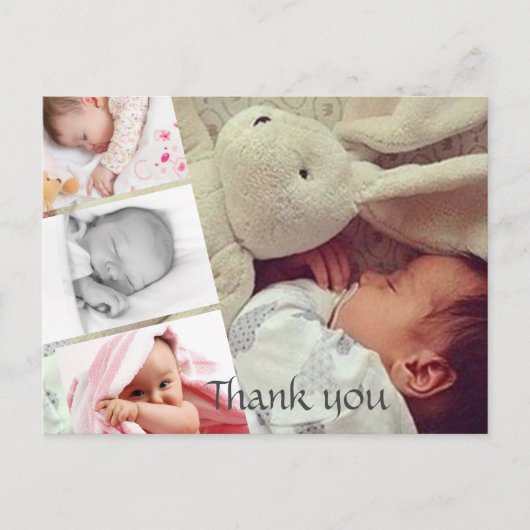 Ansichtkaart - Persoonlijke Dank U Foto's Briefkaart (Voorkant)