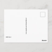 Ansichtkaart - Portret van jonge uil Briefkaart (Achterkant)