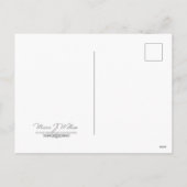 ansichtkaart "Silver Bells" Feestdagenkaart (Achterkant)