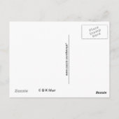 Ansichtkaart - Slaapmutsje Briefkaart (Achterkant)