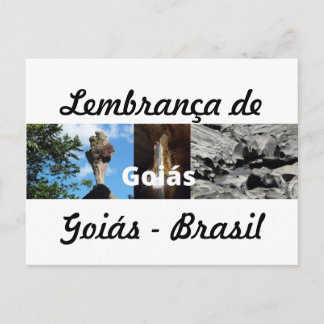 Ansichtkaart souvenir van Goiás Briefkaart