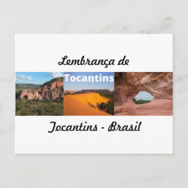 Ansichtkaart souvenir van Tocantins Brazilië Briefkaart