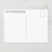 Ansichtkaart "Toboggan Man" Briefkaart (Achterkant)