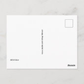 Ansichtkaart - Uiltje kleuren Briefkaart (Achterkant)